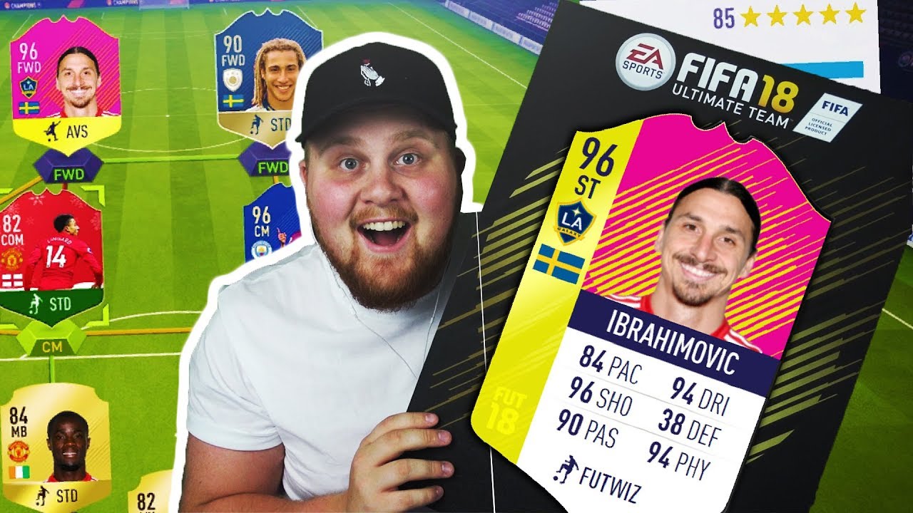 SKAFFAR 96 ZLATAN & UTMANAR ...... - FIFA 18 SVENSKA