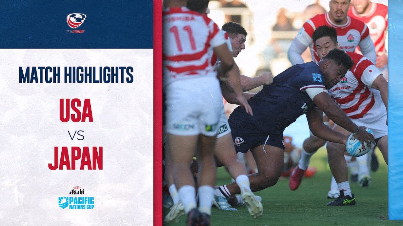 Match Highlights: USA vs Japan | Pacific Nations Cup