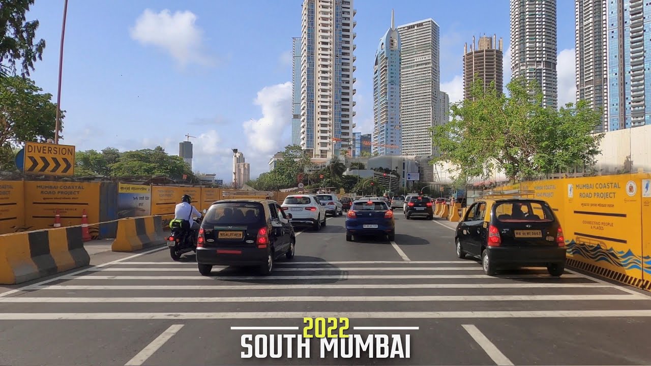4K Saturday Afternoon Drive in South Mumbai | Worli - Dadar