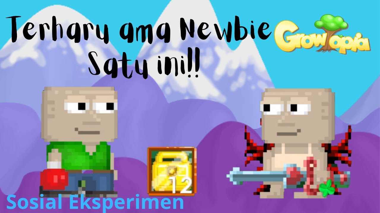 Ternyata Ada Juga Newbie Sebaik ini!! | Growtopia | Indonesia