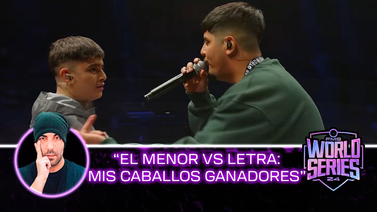 EL MENOR Y LETRA DAN UN BATALLÓN ⚔️ LETRA VS EL MENOR #FMSWORLDSERIES #JORNADA5 MADRID 🌏 Votación