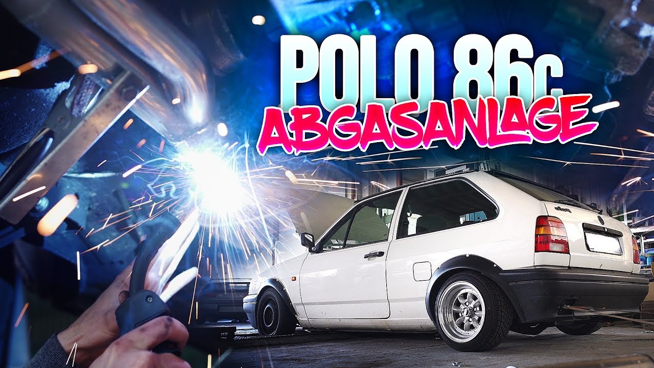 VW Polo 86c Abgasanlage + Fächerkrümmer + Kat | Leistungsmessung