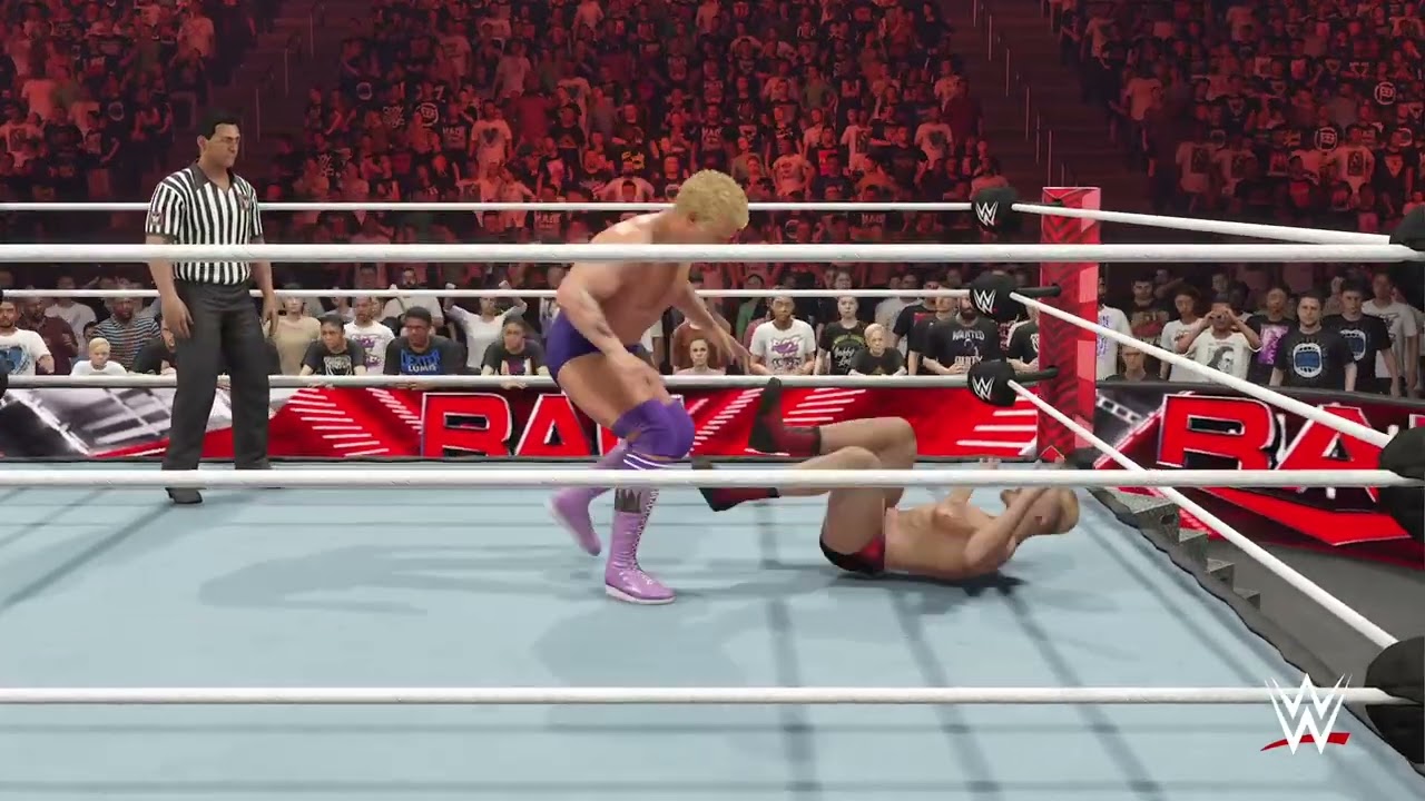 2kWrestlingUniverse 2k24Universe RAW WEEK 22 MATCH 3