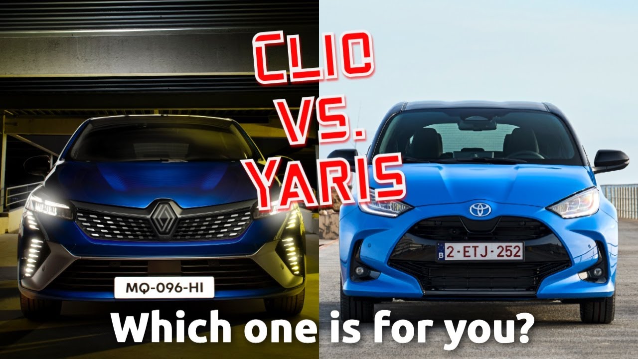 Renault Clio vs. Toyota Yaris: Two legends, two facelifts. But which one is for you?