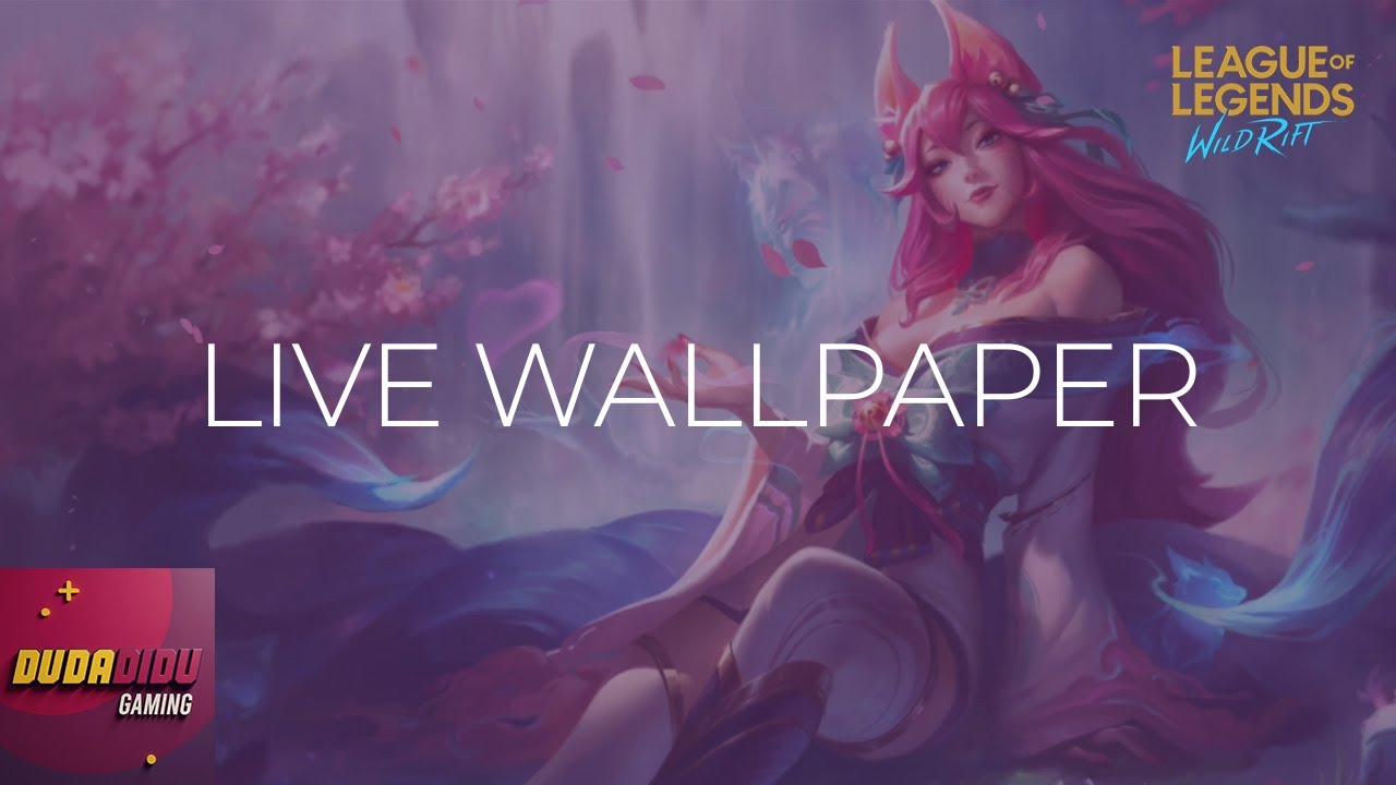 Ahri - Spirit Blossom | Live Wallpaper | League of Legends - Wild Rift | Android Games