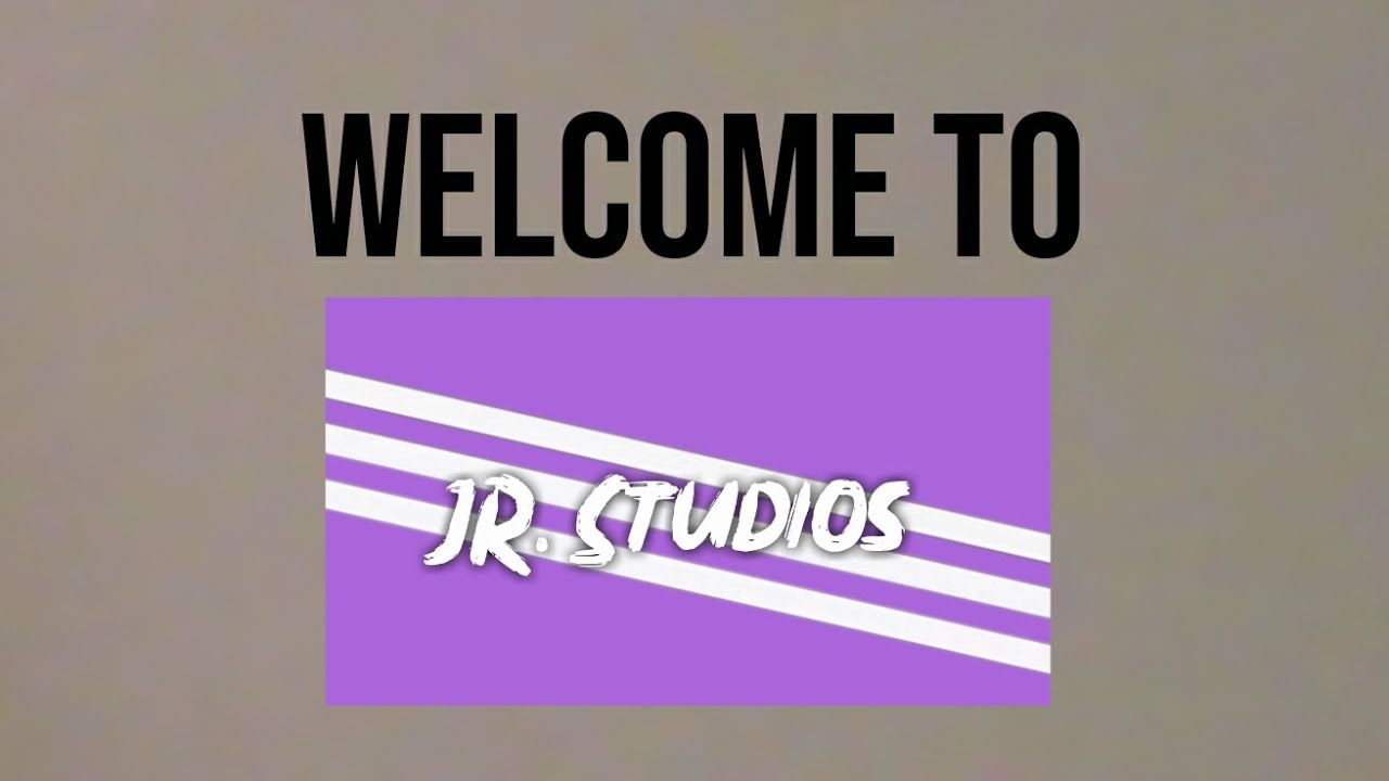 WELCOME TO JR. STUDIOS!!