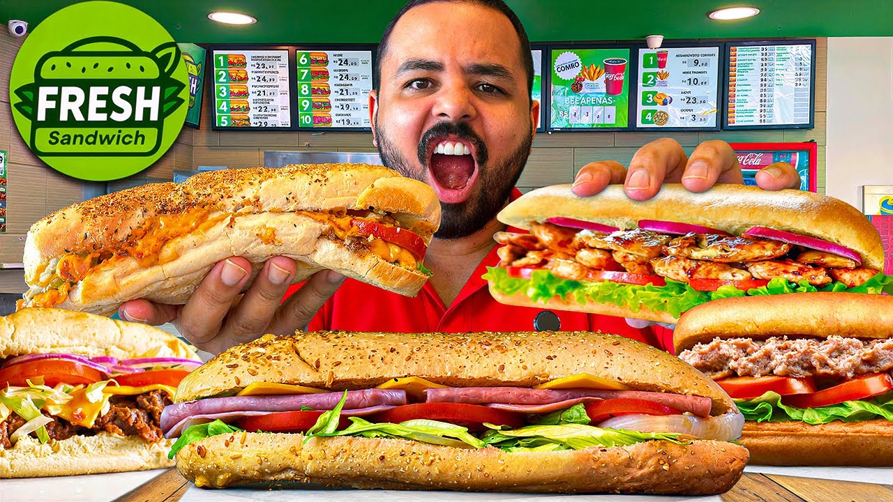 COMI OS LANCHES FAVORITOS DO ATENDENTE