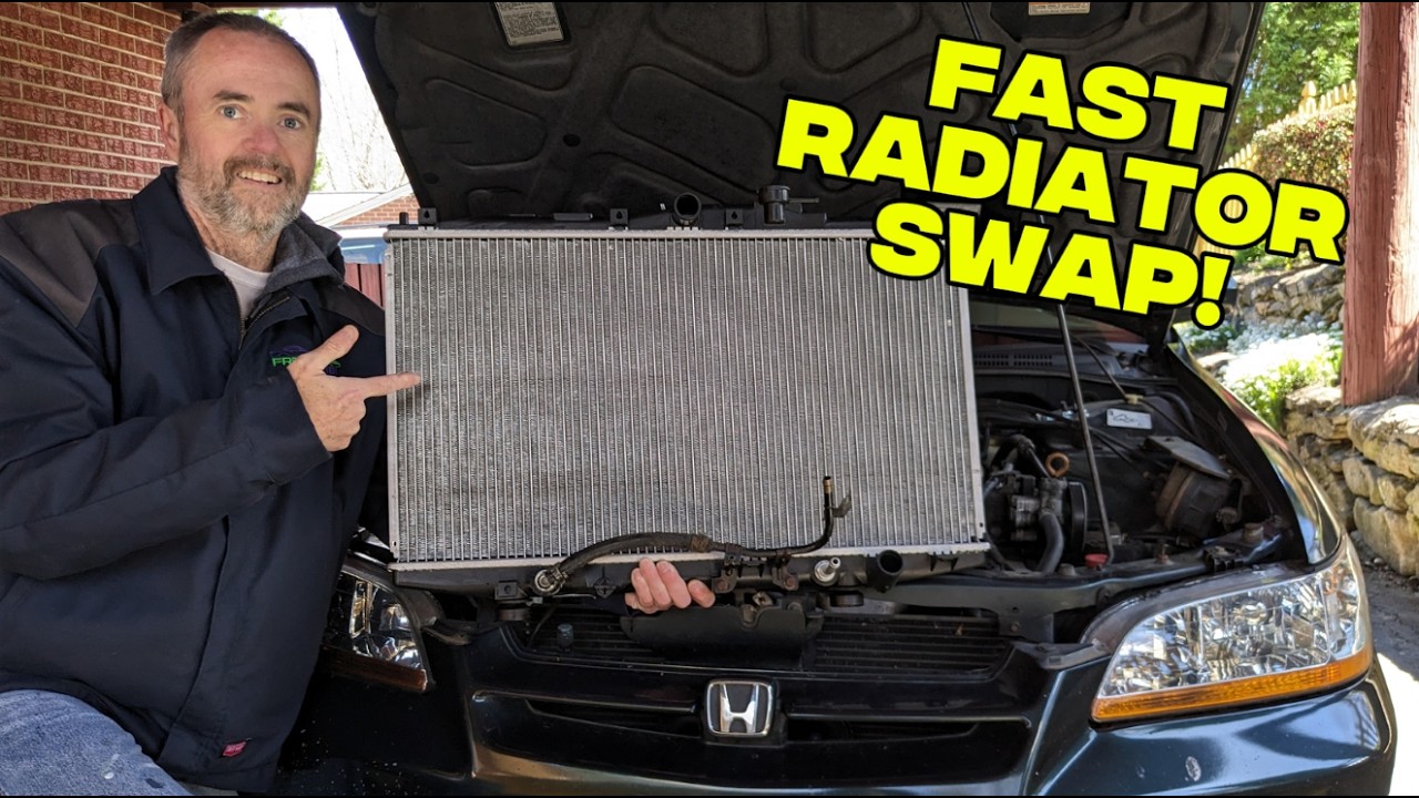 Keep Your Accord Running COOL! 1998-2002 Honda Accord Radiator Swap