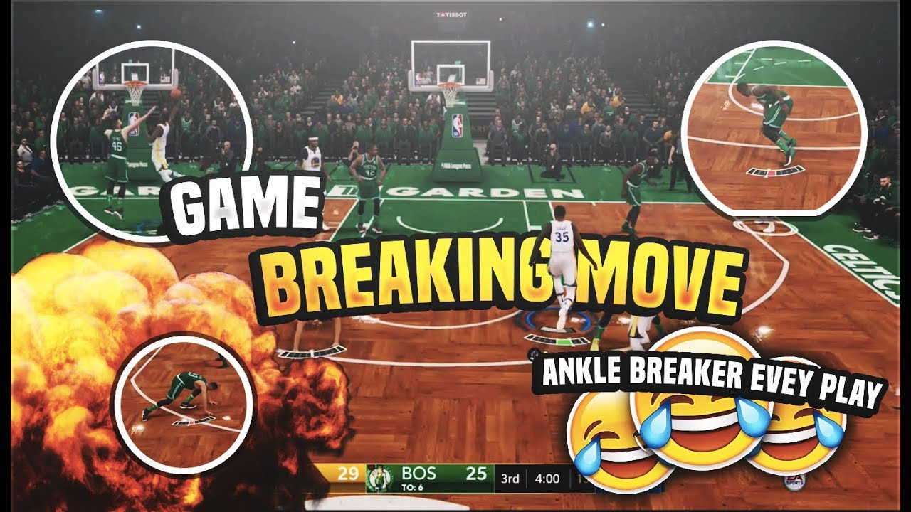 HOW TO BREAK ANKLES IN NBA LIVE 19!!! INSANE MOVE!! DRIBBLE TUTORIAL NBA LIVE 19!!!!