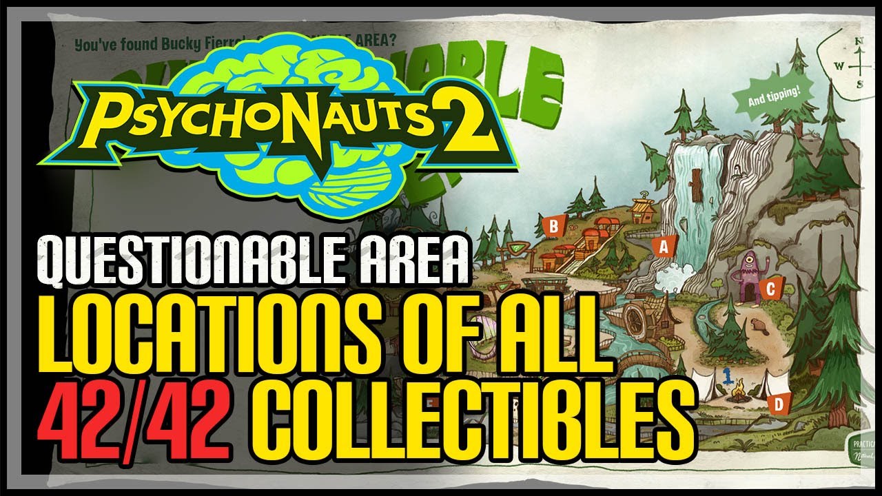 Questionable Area All Collectible Locations Psychonauts 2