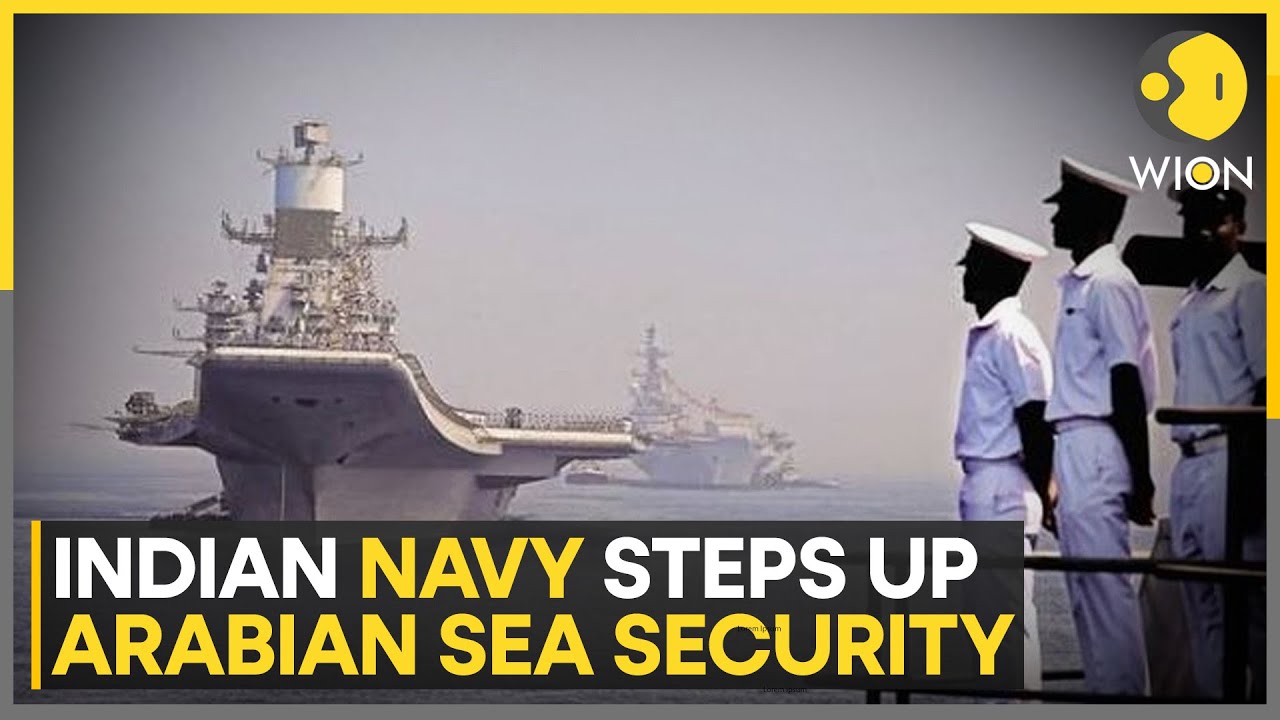 Indian Navy steps up Arabian Sea security, deploys frontline destroyers | WION Newspoint