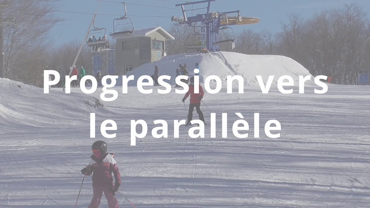 Progression vers le ski en parallèle