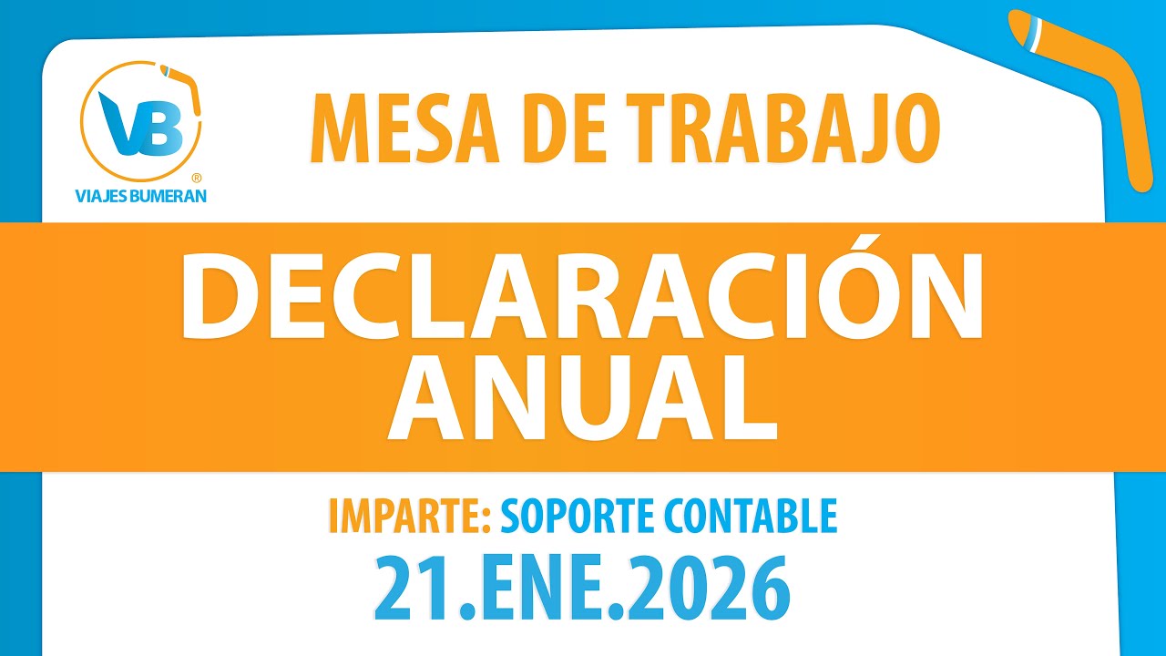 Declaración Anual 21-01-26