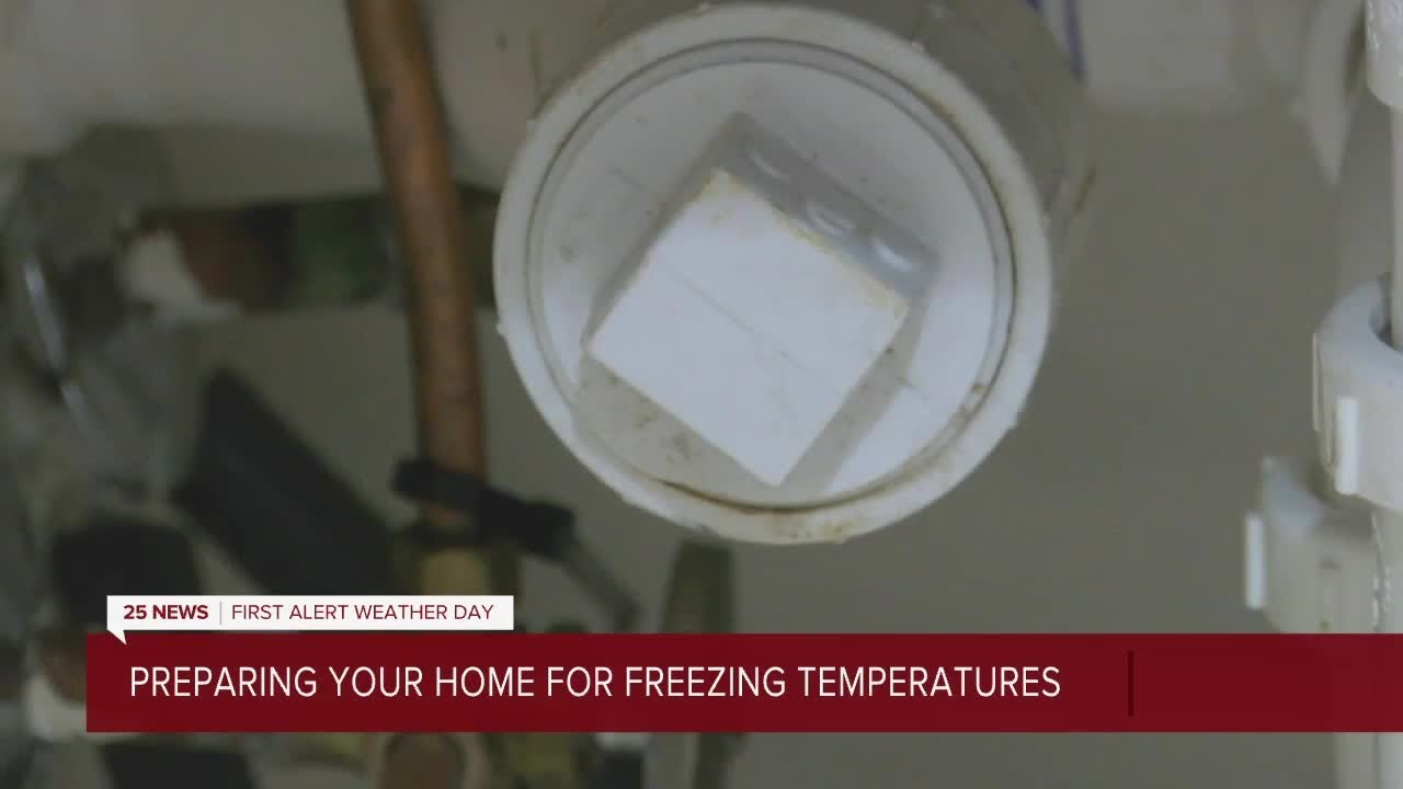 Preparing your home for freezing temperatures
