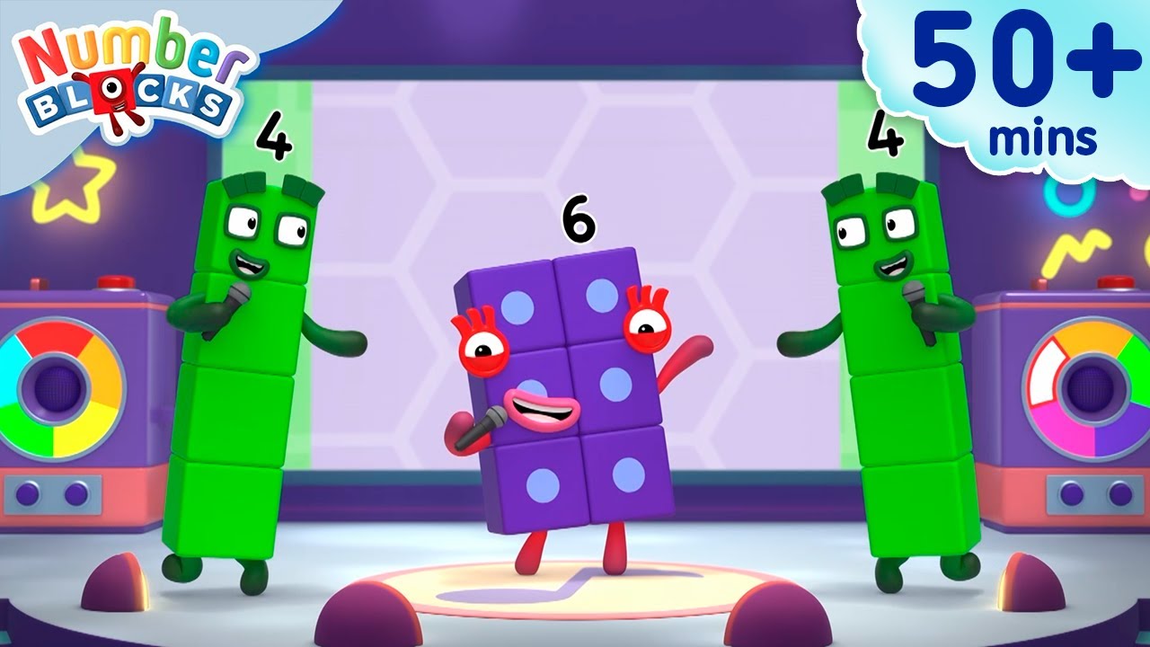 How to Count in Twos 🟨🟨 | Learn to Count for Kids | Number Cartoon | Numberblocks