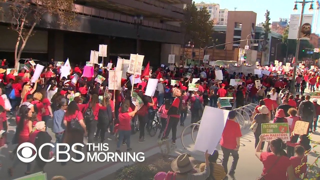 Los Angeles teachers go on strike after failed negotiations with district