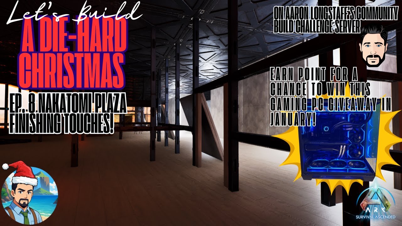 Let's Build | A Die-Hard Christmas Ep 8. Nakatomi Plaza | Finishing Touches!