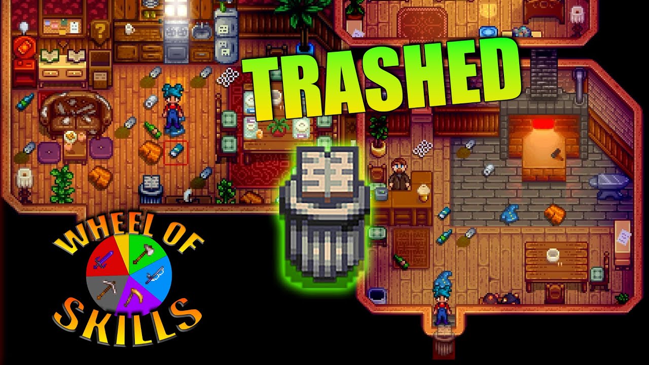 Разгром города | Колесо навыков, часть 5 | Лучшие моменты стрима по Stardew Valley