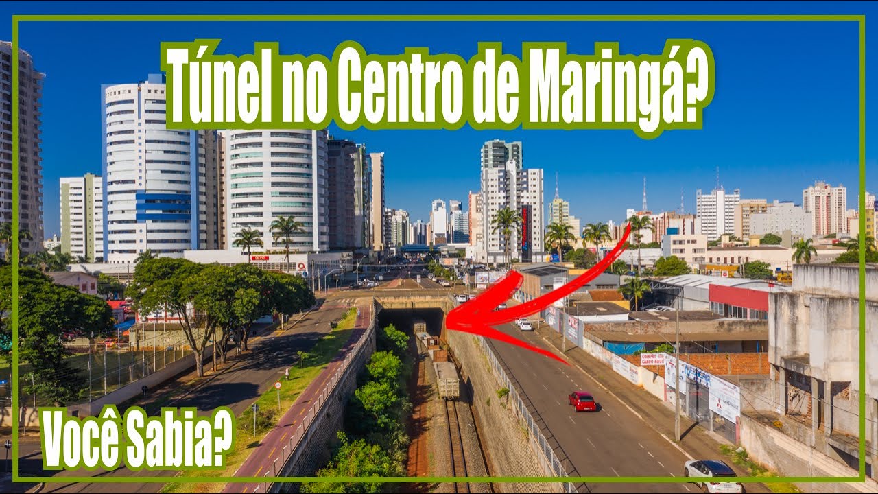 Conheça o Túnel de Maringá, Um Túnel Que Passa Embaixo do Centro da Cidade