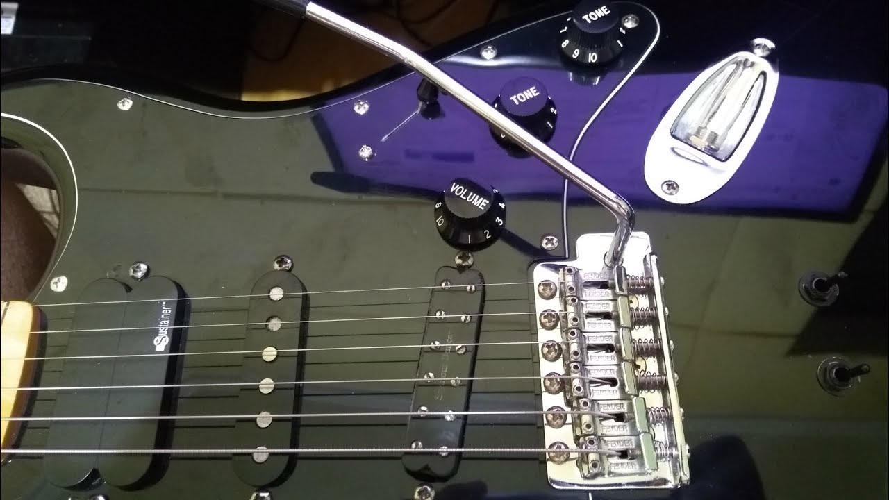 Strato com Fernandes Sustainer (Infinite Sustain)