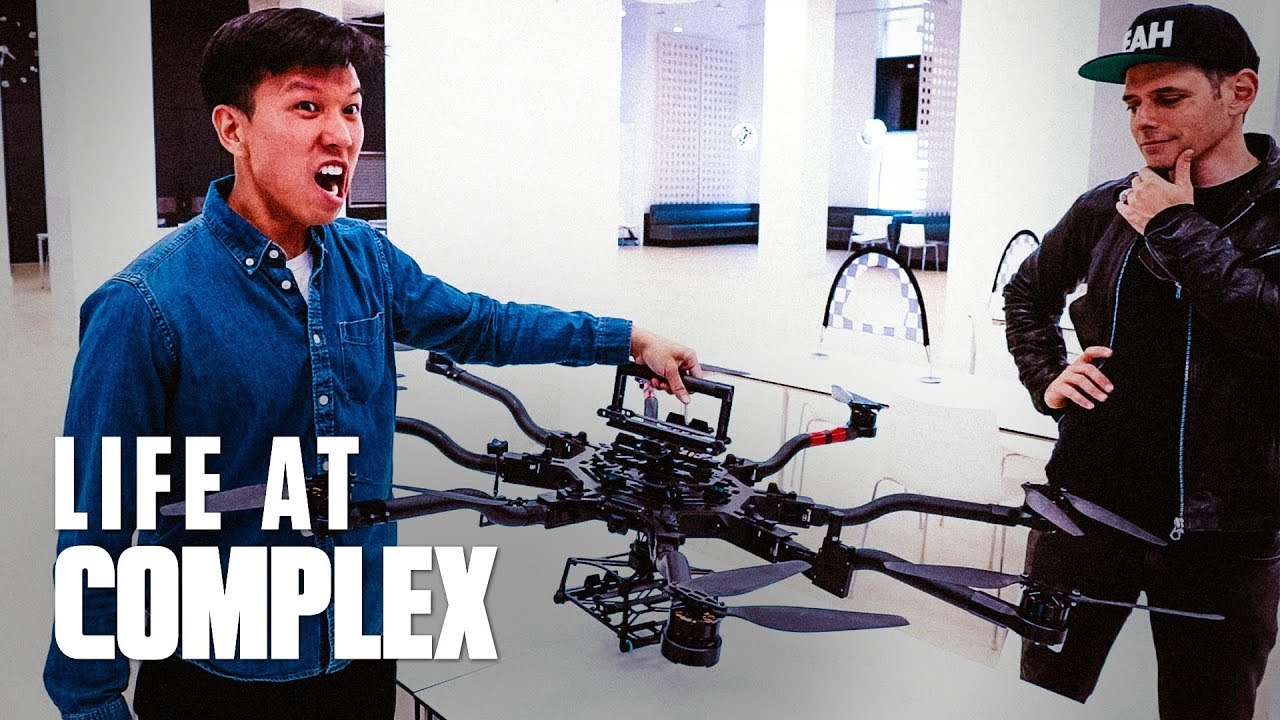Racing Drones & Complex LA Office Tour! | #LIFEATCOMPLEX