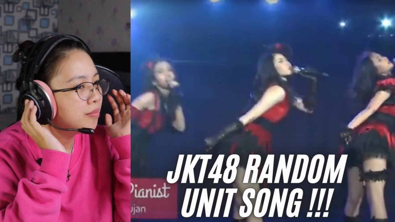 REACTION JKT48 - RANDOM UNIT SONG #jkt48 #jkt48theater