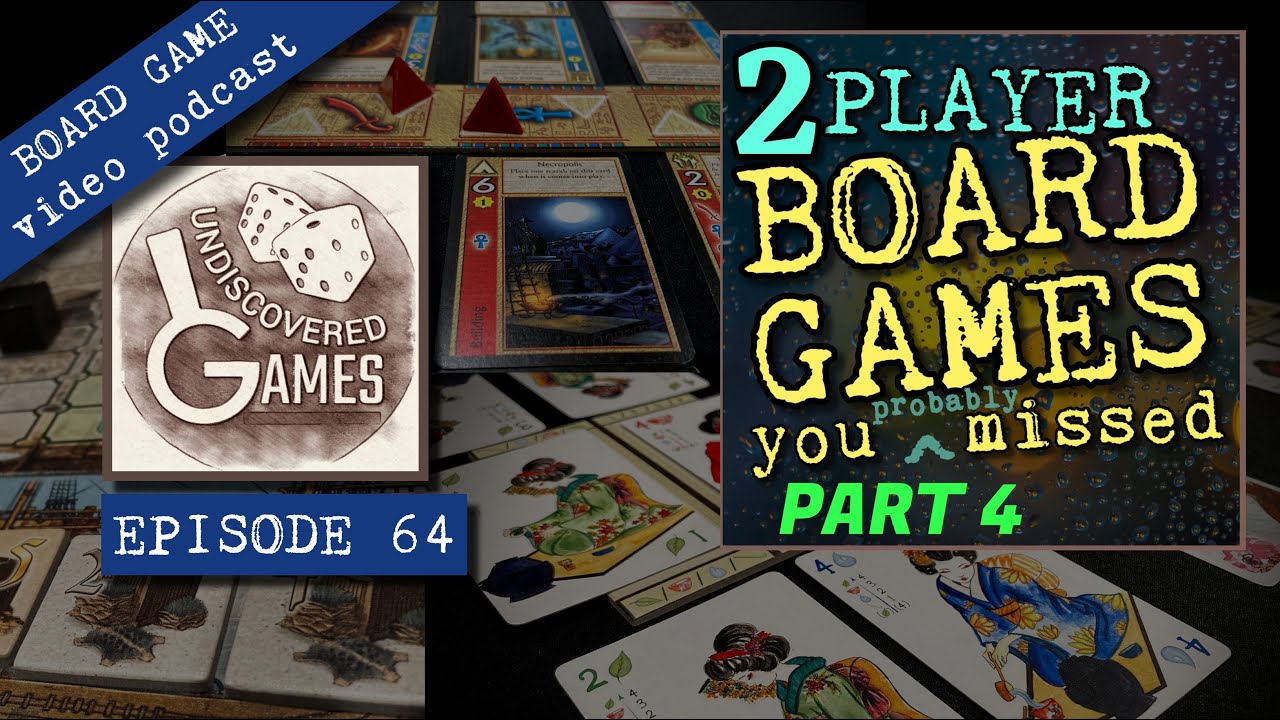 2-PLAYER BOARD GAMES YOU PROBABLY MISSED (part 4) Discover a Hidden Gem Board Game for 2p Only!