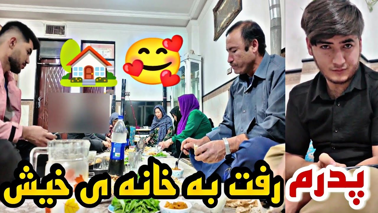 🎬😍خرید روزانه/ناهار خونگی و یه دورهمی خاص خانه ی خسور 🏡❤️