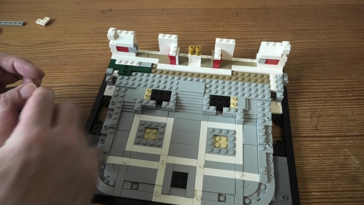 Building Lego Architecture Trafalgar Square SET 21045 PART 2 4K