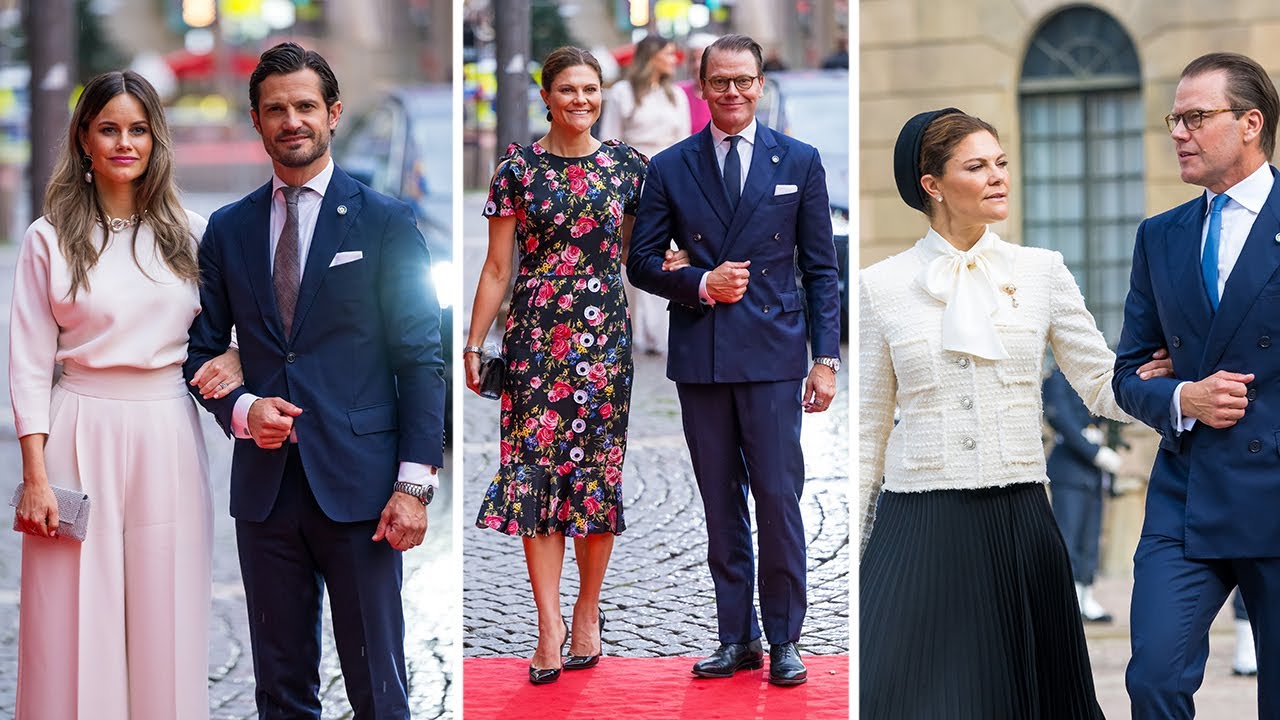 Crown Princess Victoria and Princess Sofia at the Swedish parliament opening