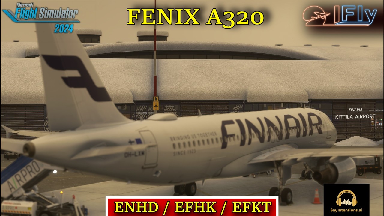 MSFS24 | FENIX A320 |ENHD/EFHK/EFKT/ |