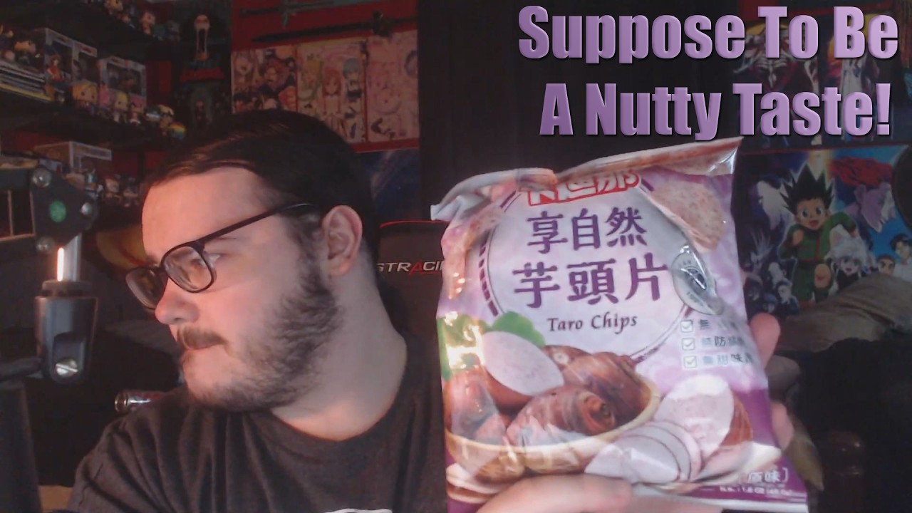 Cadina Baked Taro Chips Taste Reaction/Review Suppose To Be A Nutty Taste!