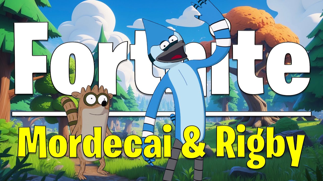 Mordecai & Rigby from “Regular Show” in Fortnite Zero Build (👍 & Subscribe)