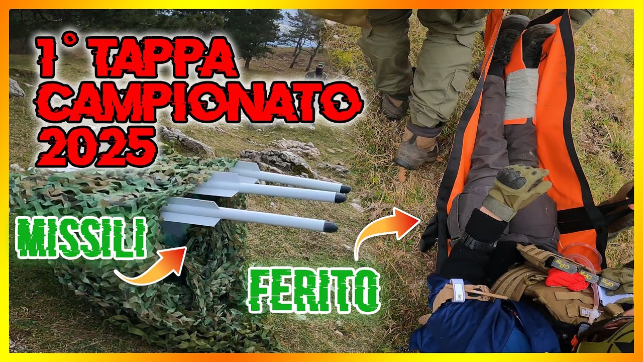 1° Tappa campionato 2025 - PODIO !!  ⁞  Softair Ita ⁞ DNC CREW