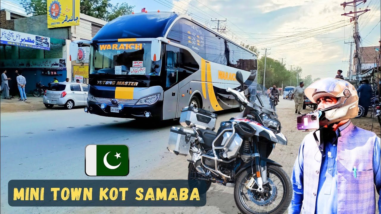 MINI TOWN KOT SAMABA! Punjab Solo Travel_ Motorcycle Tour