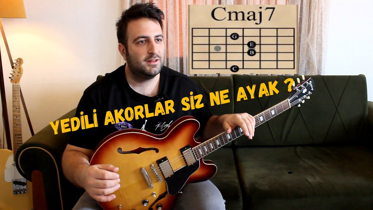 7'li Akorların Mantığı Nedir?  Yedili Akorlar Gitar Dersi - Aykan Şanlı