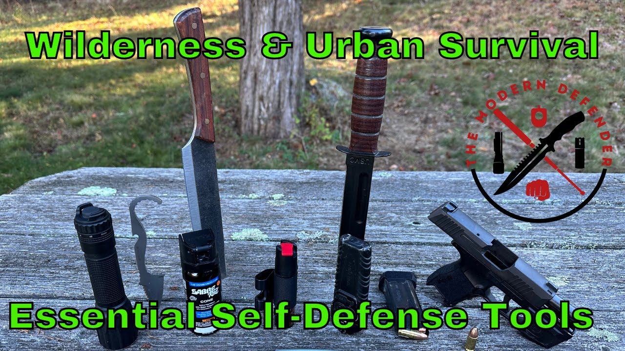 Wilderness and Urban Survival:  Self-Defense Tools Everyone Should Carry