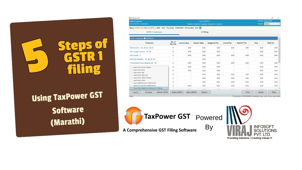 Master GSTR-1 Filing with Taxpower (Step-by-Step Guide)