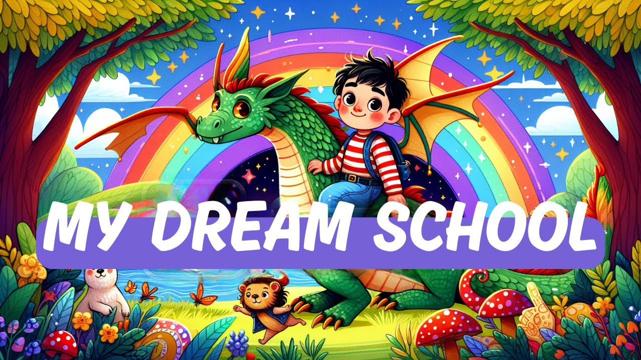 My Dream School&ndash; 🏫 Creative read aloud kids book