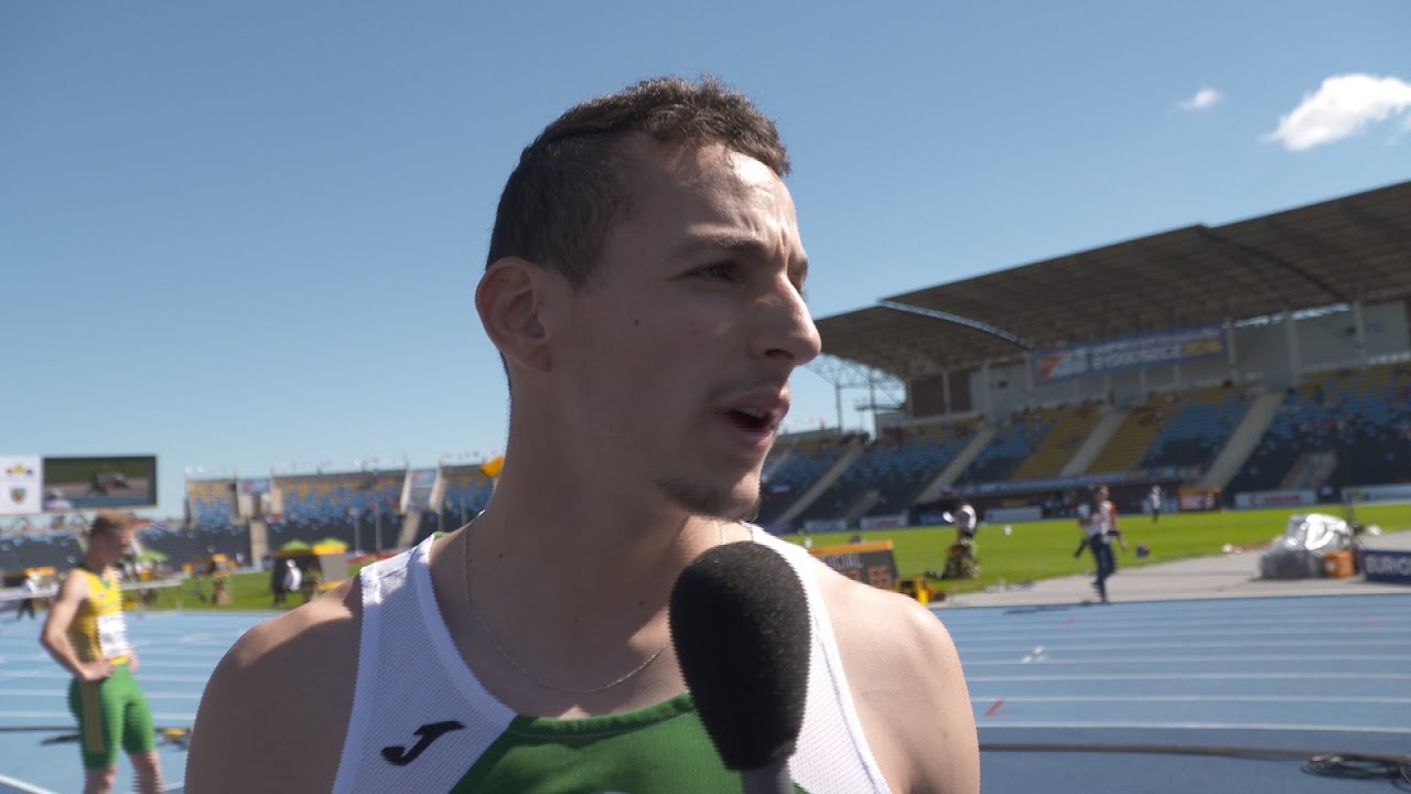 IAAF WU20 Championships Bydgoszcz 2016 110m Hurdles Men Heat Amine BOUANANI ALG