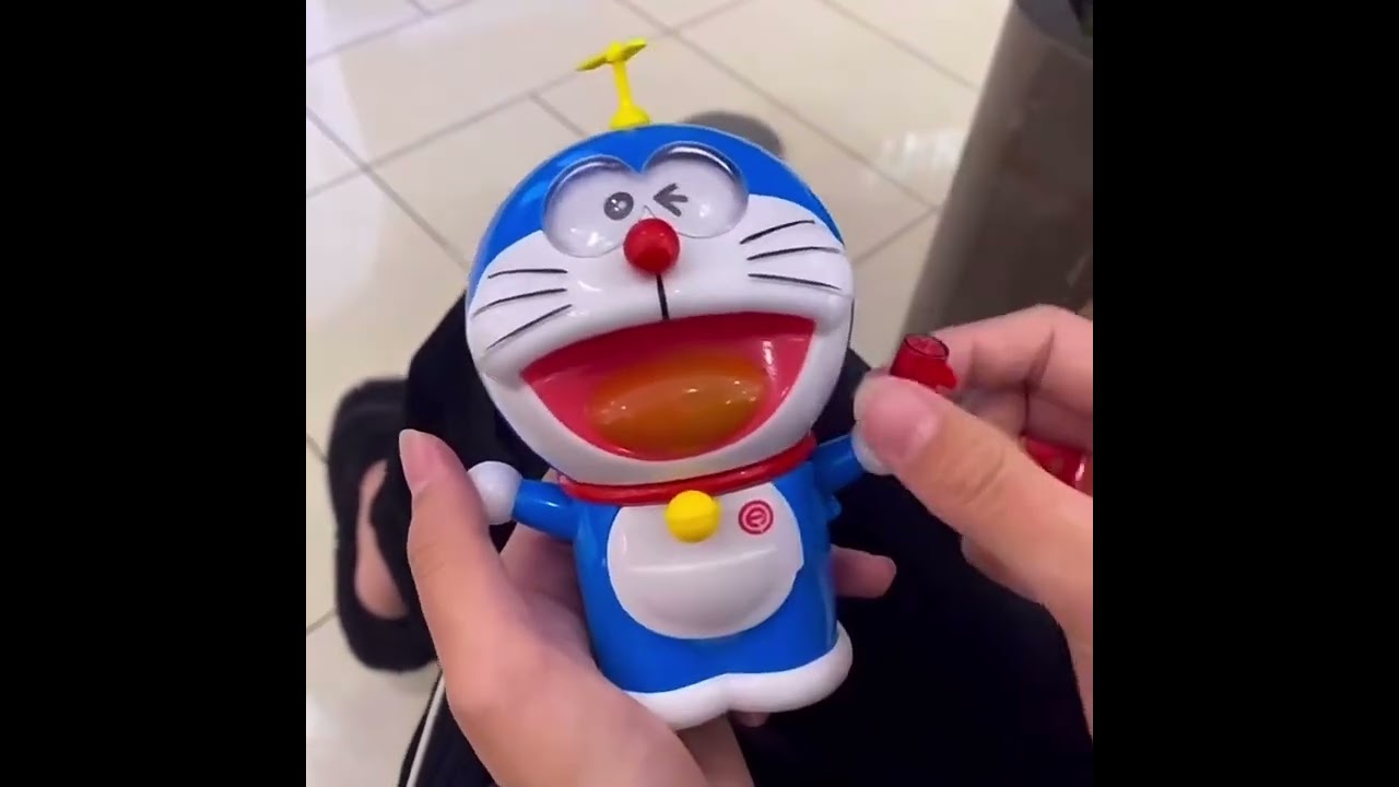 Đồ chơi Doraemon thay đổi cảm x&uacute;c, lấy bảo bối trong t&uacute;i thần k&igrave; ❤️❤️❤️ #meobeovotri