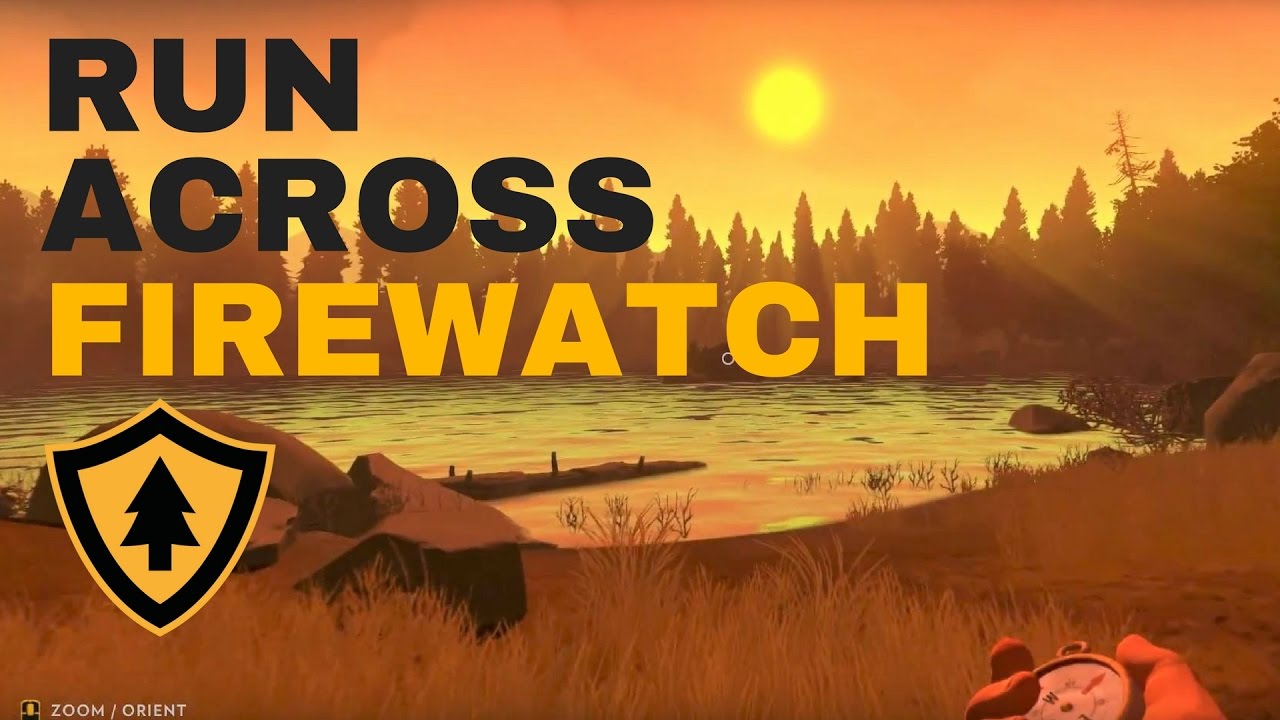 HOW BIG IS THE MAP in Firewatch? Run Across the Map
