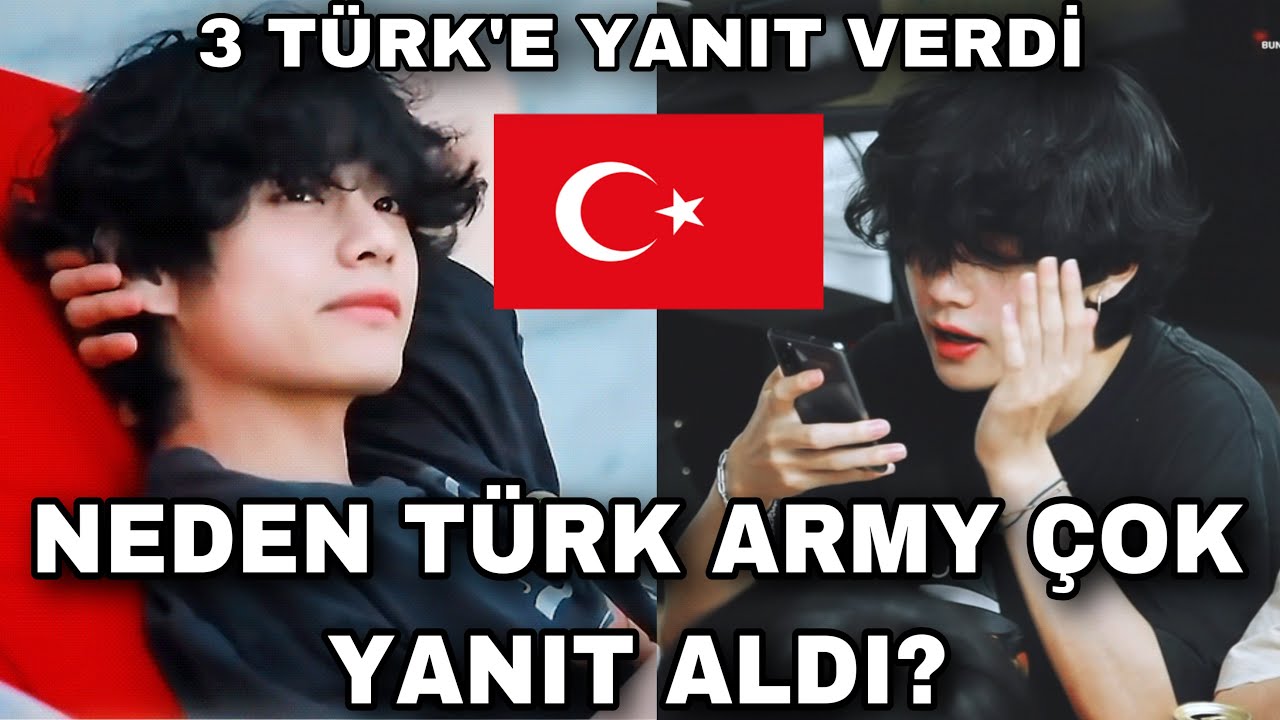TAEHYUNG’TAN 3 TÜRK ARMYE CEVAP, NEDEN BU KADAR YANIT ALABİLDİK?