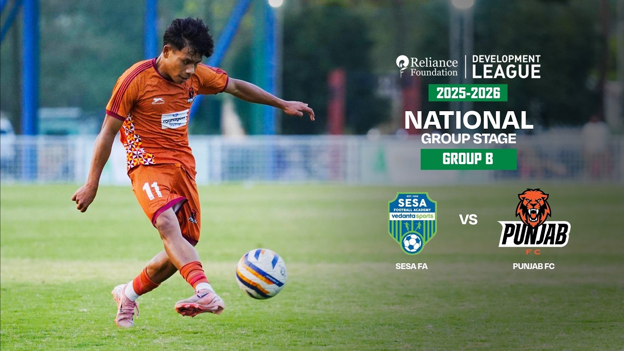 Sesa FA vs Punjab FC | National Group Stage | RFDL 2025-26