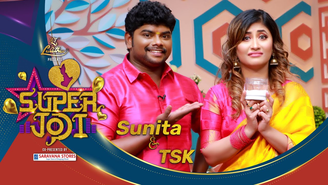 Super Jodi Fun Cooking - Sunita & TSK with Bala Kuraishi🤣🤣