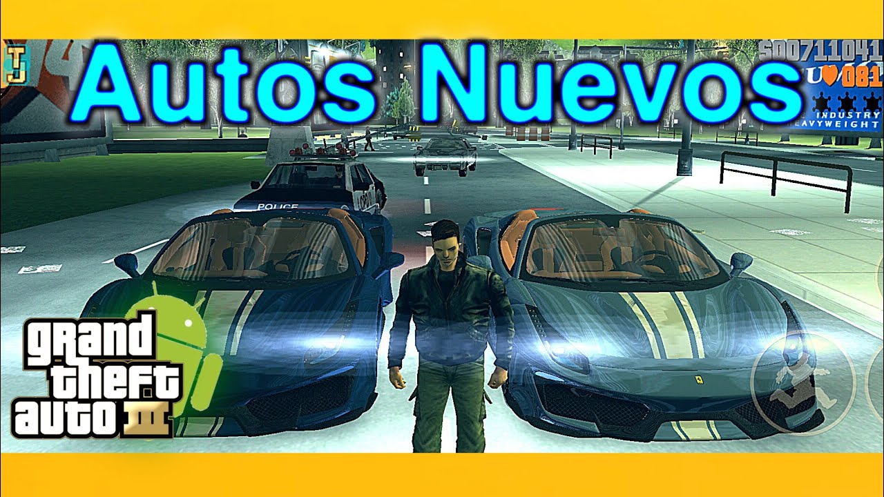 Como INSTALAR AUTOS en GTA 3 ANDROID