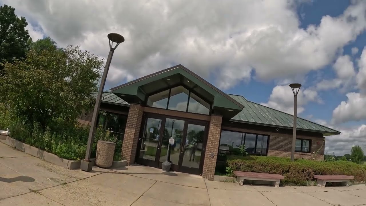Frazee, MN Rest Area 🚛 I-94 Both WB, EB Directions | Truck Parking & Facilities Tour#TruckDriverLife
