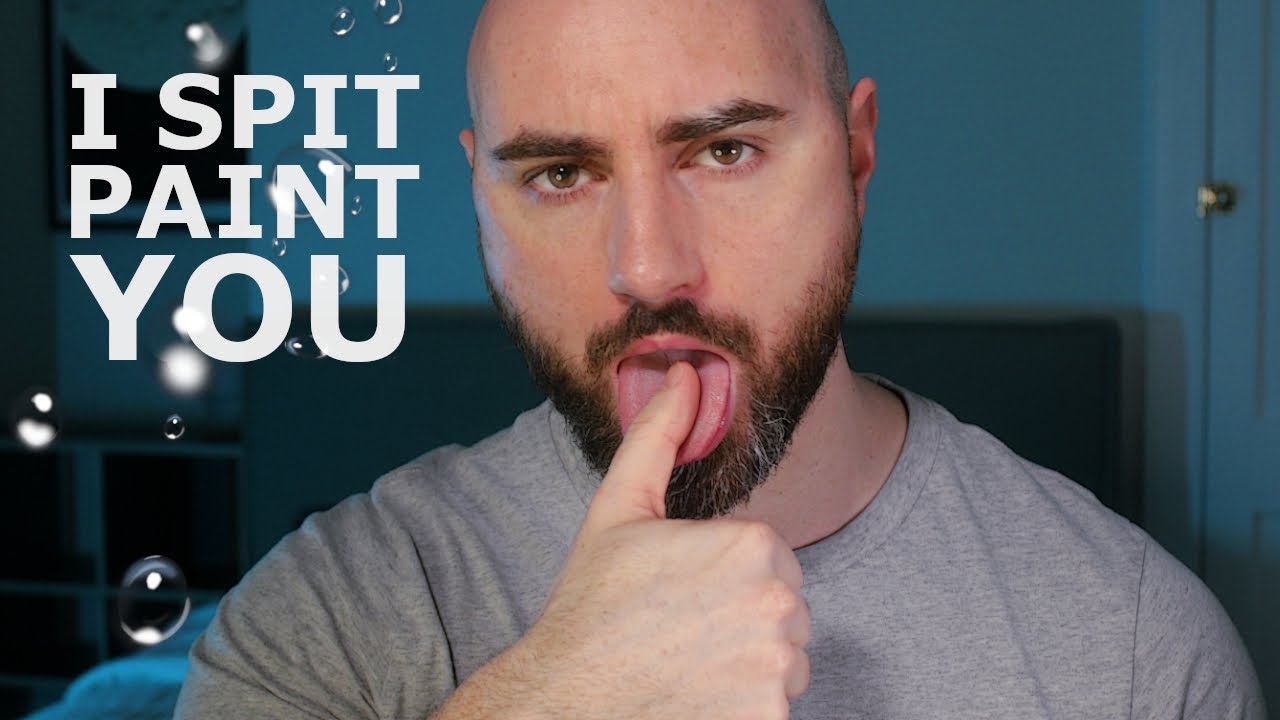 ASMR : A Spit Paint Inspection | British Male | Mouth Sounds for Instant Sleep