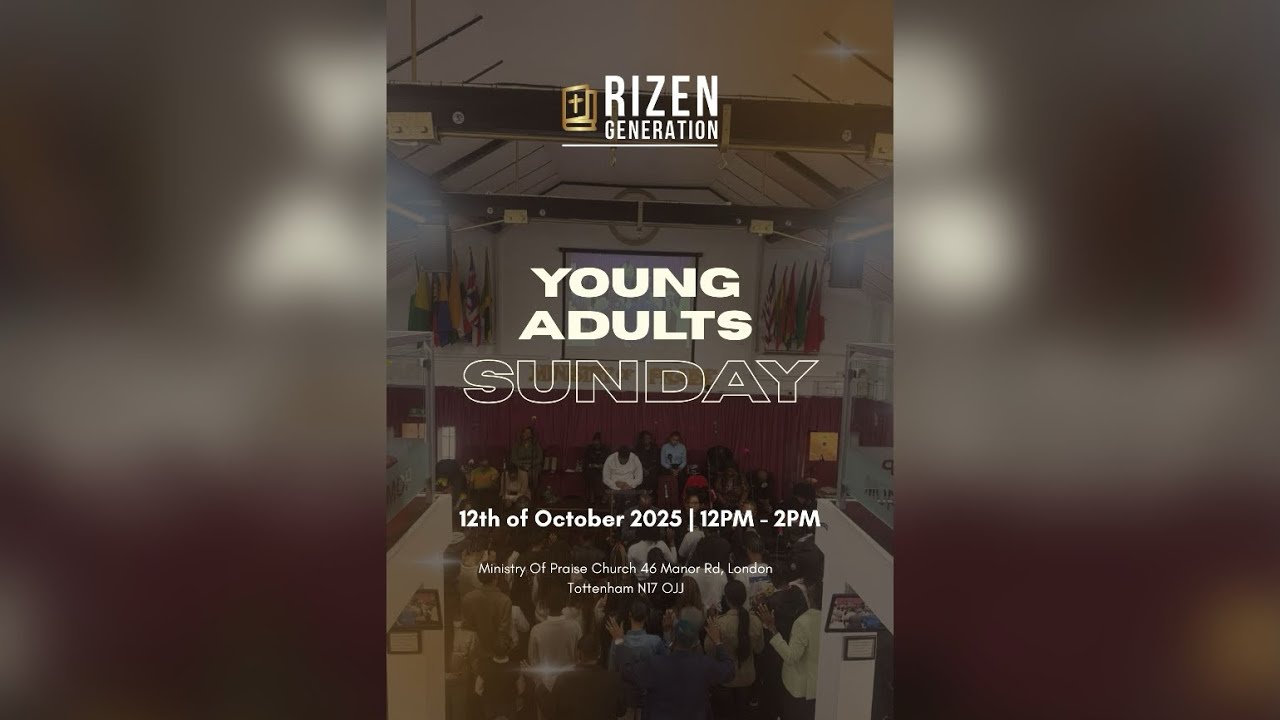 RizenGen Young Adults Sunday | Get Your Act Together | Min. Paul Thompson | R.G.Choir | Oct 12, 2025