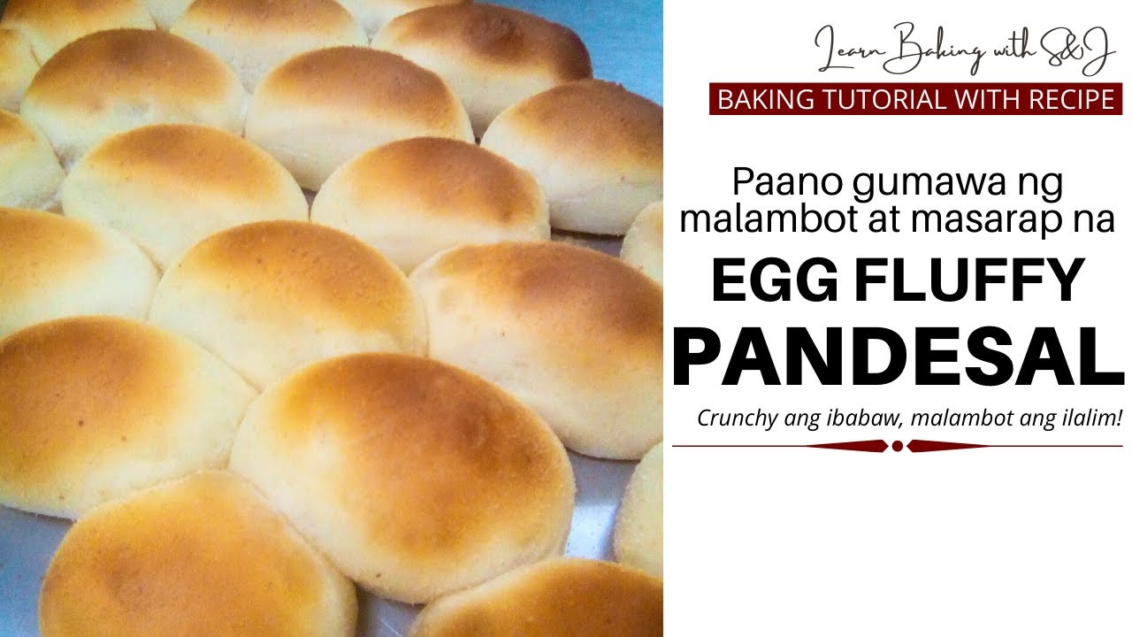 How to make FLUFFY Egg  Pandesal | PAANO GUMAWA NG PANDESAL • PANDESAL RECIPE